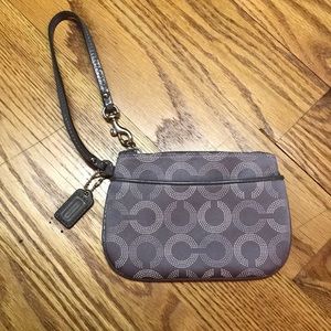 Coach wristlet